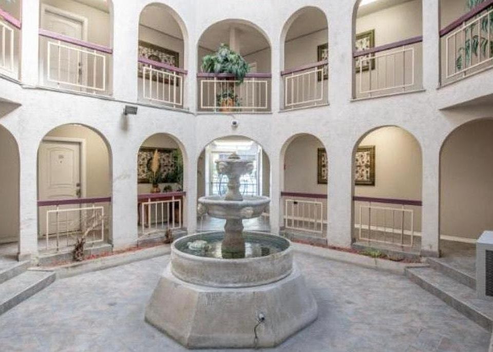 welcome lobby , mailbox is on the right corner right bottom corner and door to the swimming pool area.