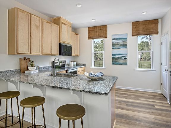 Plan 1466 Modeled - Kitchen