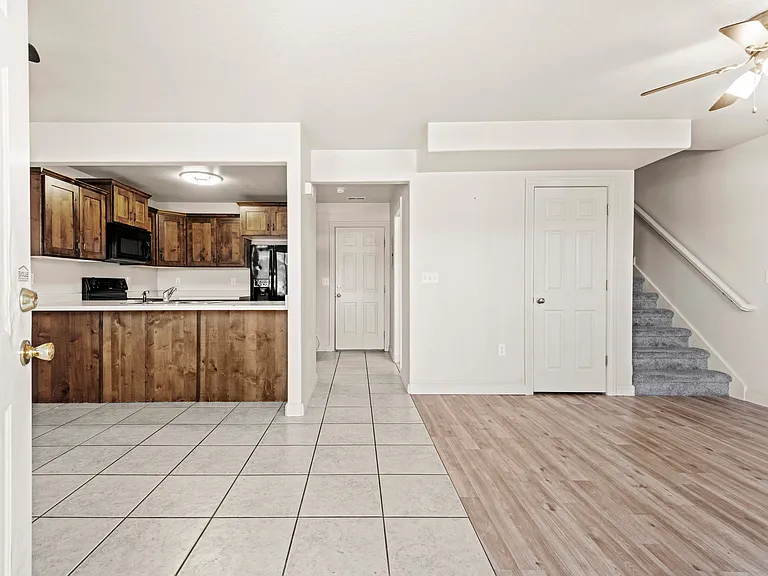view from front entrance door