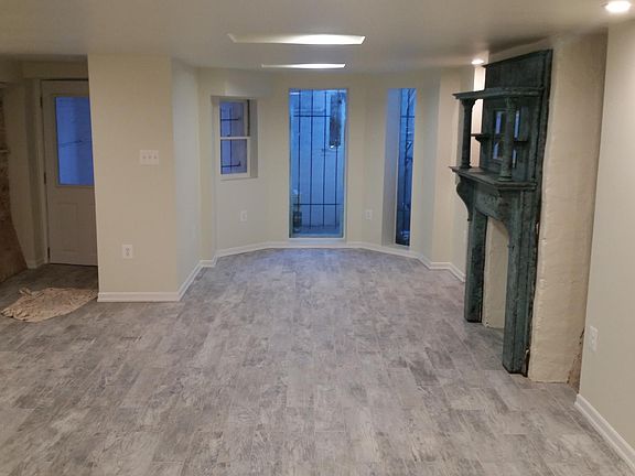 View of front of living room, unfurnished