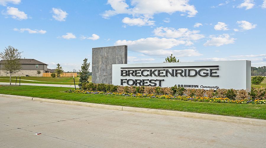 Breckenridge Forest by D.R. Horton Houston Northeast in Spring TX