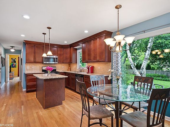 Kitchen with eat in dining