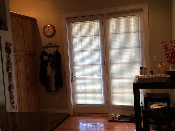 Rear patio deck doors