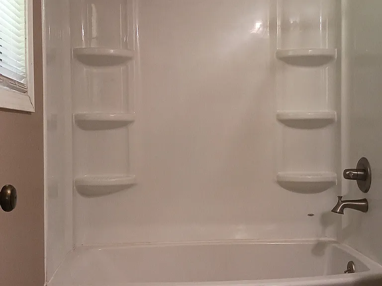 Master bath with window