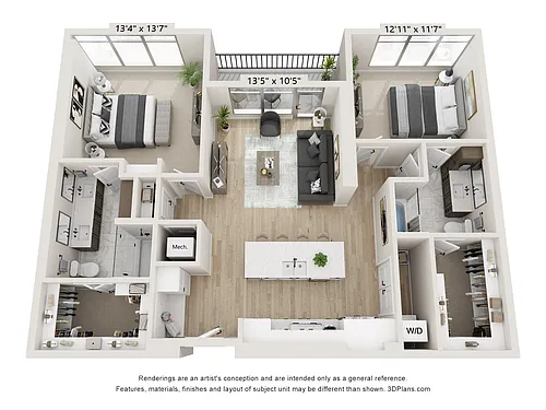 Floor plan The Bahia