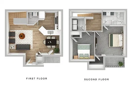 Floor plan Mesquite Townhome