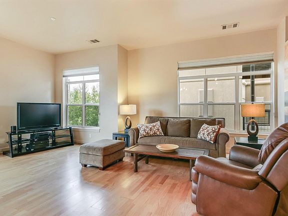 Open, adaptable living space with lots of natural light.