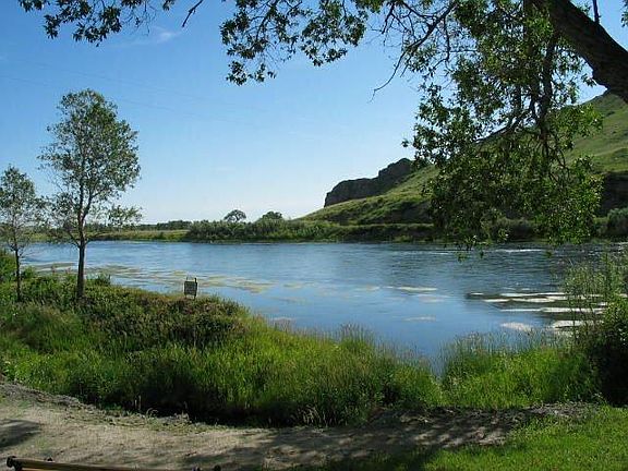 Located on the Missouri River