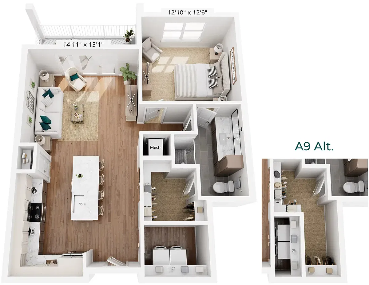 Floor plan A9