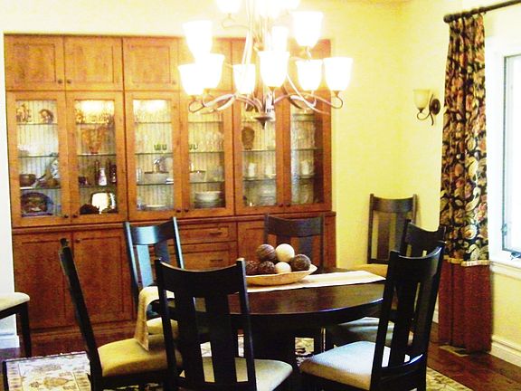 formal DR w/ built-in china cabinet