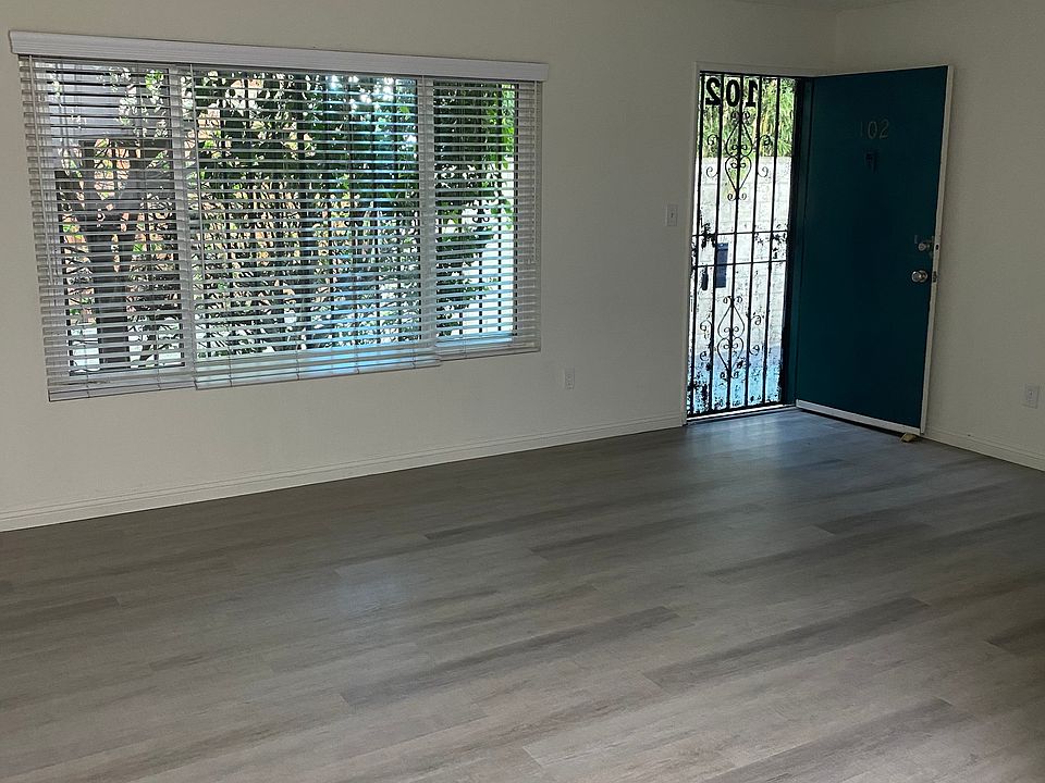 Large living room with new flooring