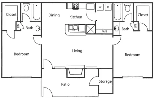 Floor plan B2