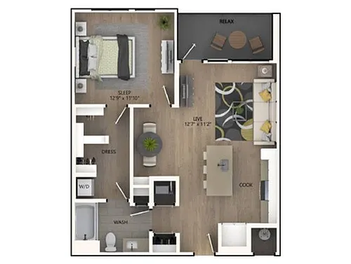 Floor plan A3b