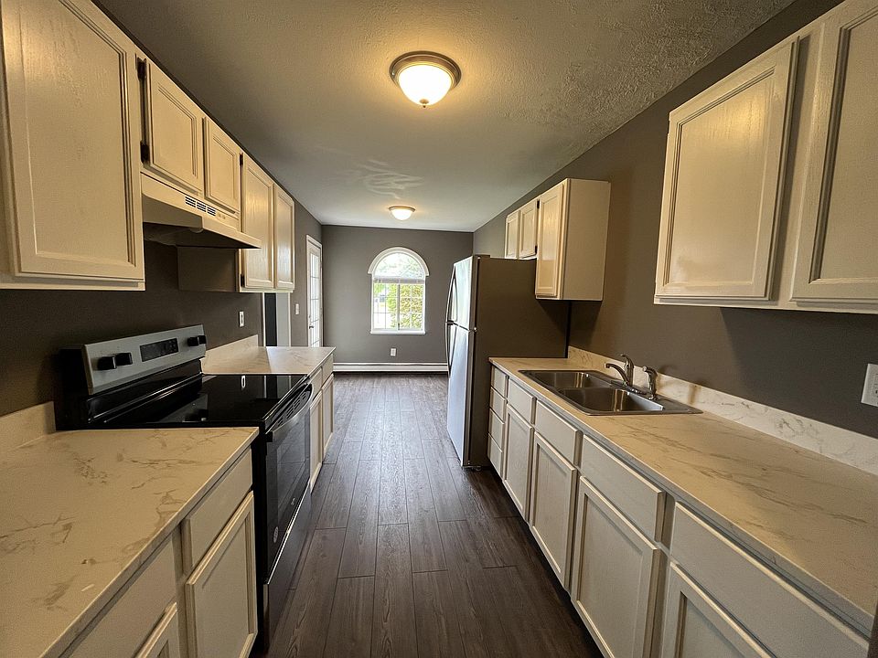 New countertops and appliances in the kitchen.