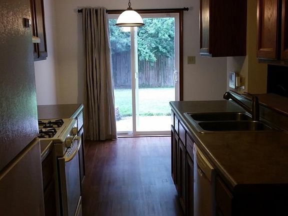 Kitchen/dining - view from den.