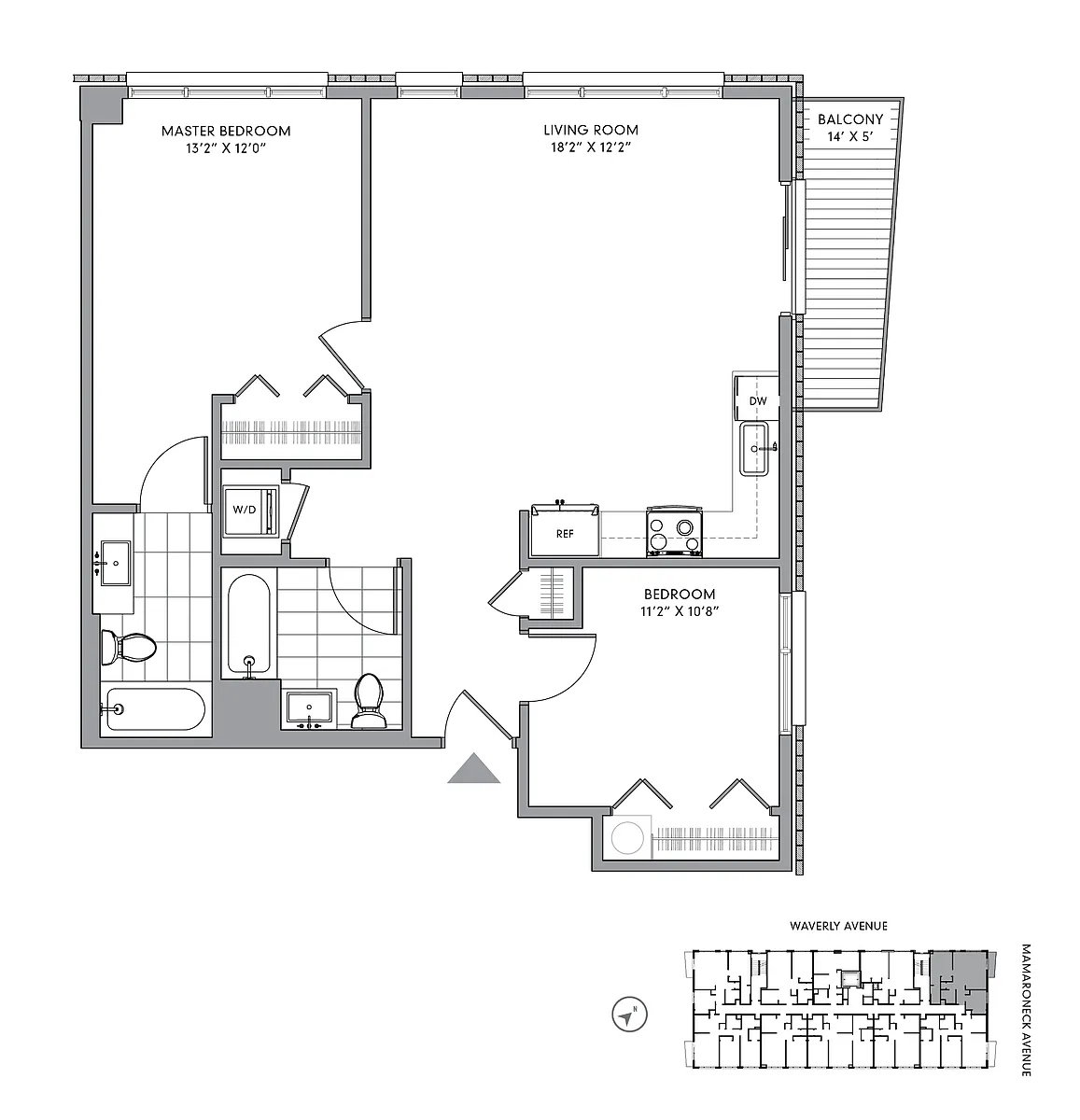 Floor plan C-203