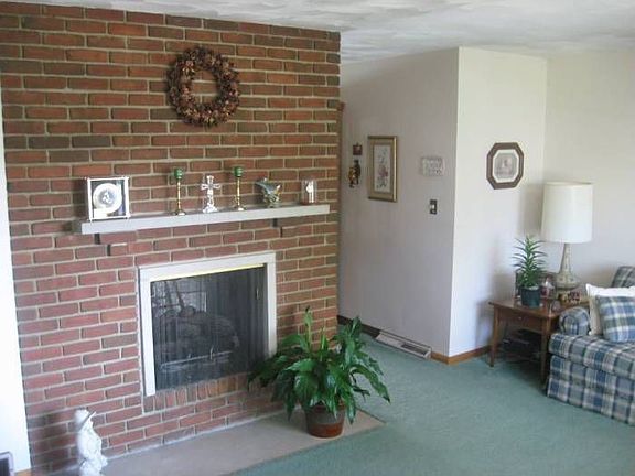 Fireplace, View 1