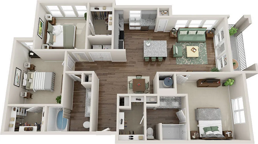 Floor plan C14