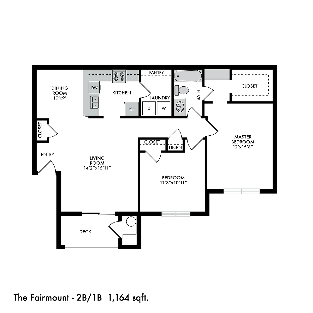 Floor plan The Fairmount