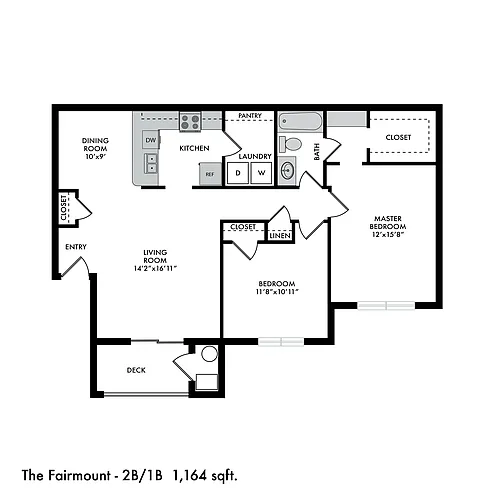 Floor plan The Fairmount