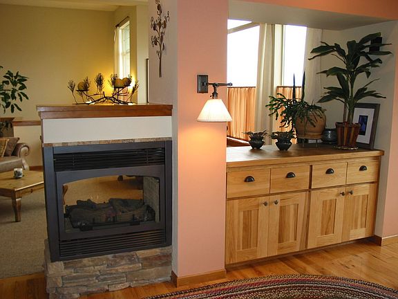 Kitchen Fireplace