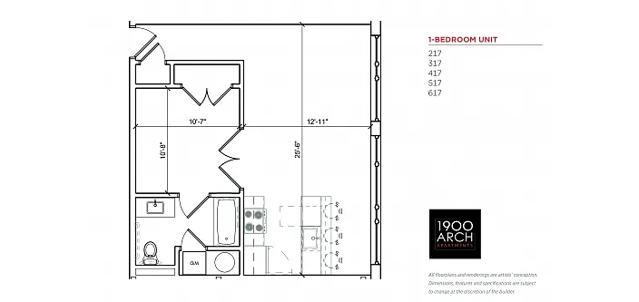 Floor plan 417