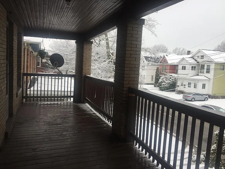 Large front porch
