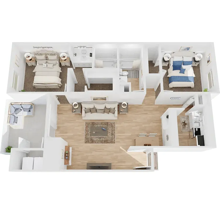 Floor plan B2