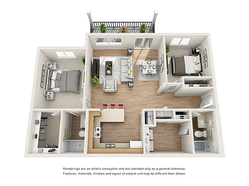 Floor plan B2
