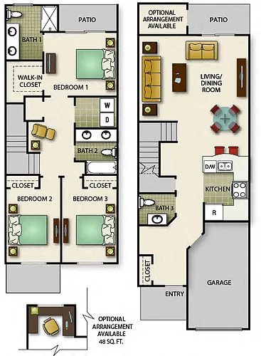 Floor plan Atherton