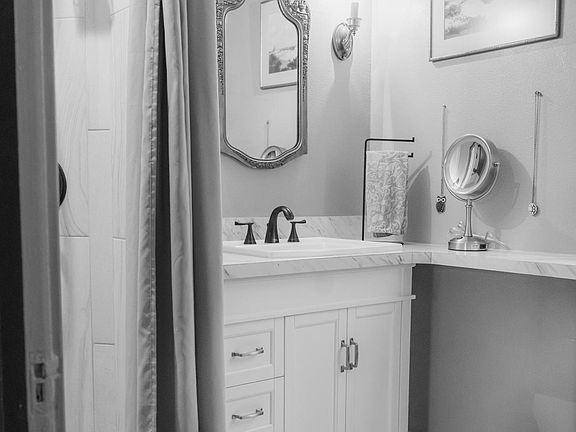 Modern, updated living space. Bathroom