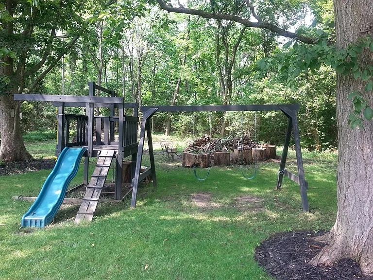 Common Area with Playground and Fire Pit
