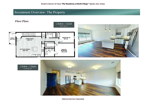 Floor plan 2 Bed 2 Bath