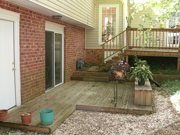 Rear Patio Deck Upper Deck