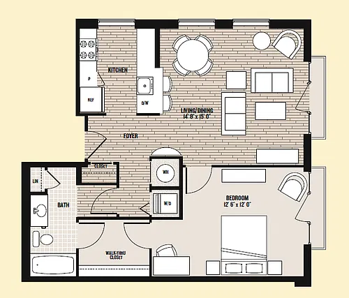Floor plan Chelsea