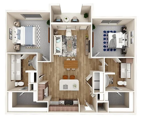 Floor plan B3