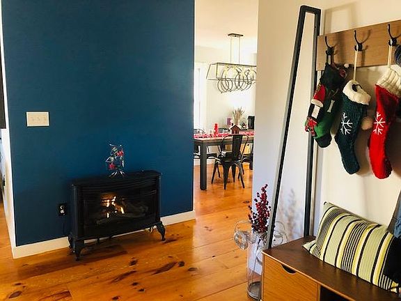 Natural gas in the house and fireplace