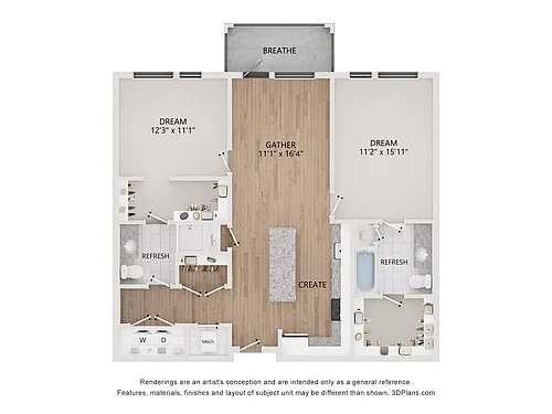 Floor plan F1