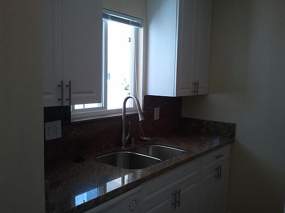 Kitchen with granite countertop