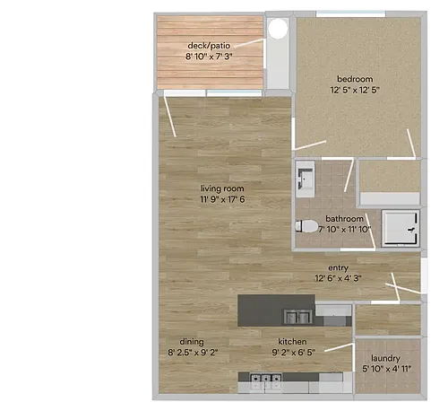 Floor plan Haven 3rd Floor