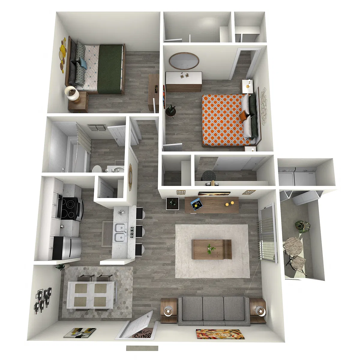 Floor plan B1