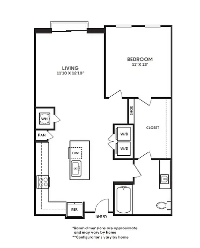 Floor plan A11A