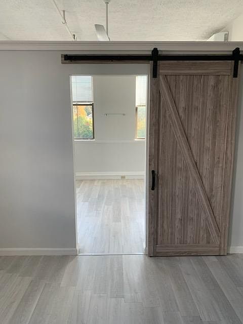 Sliding Barn Door to Bedroom
