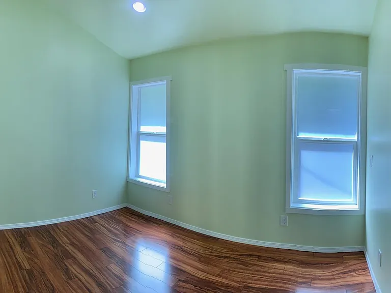View of Guest Bedroom Street Side Windows