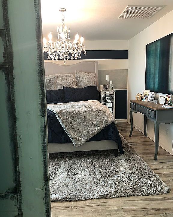 Barn door in master 