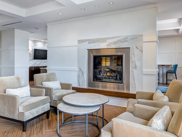 Warm up by the Fireplace in the Club Room