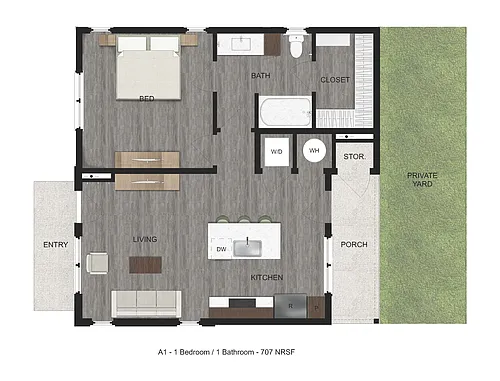 Floor plan A1