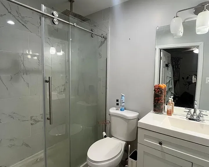 Refreshing shower.