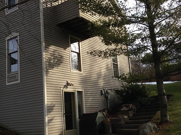 Side patio & deck