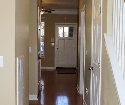 hallway facing front door